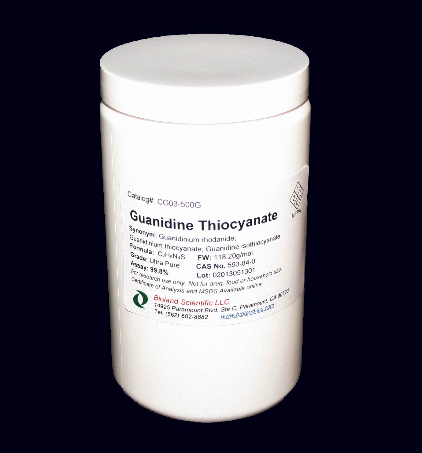 Guanidine Thiocyanate (AR Grade, 500g)