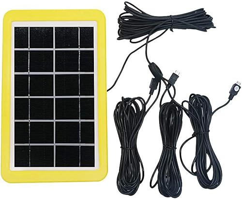 Miniatura 5 de Bombilla de control de luz inteligente solar portátil lámpara de panel solar recargable con USB para el hogar, cobertizo de granero, interior al