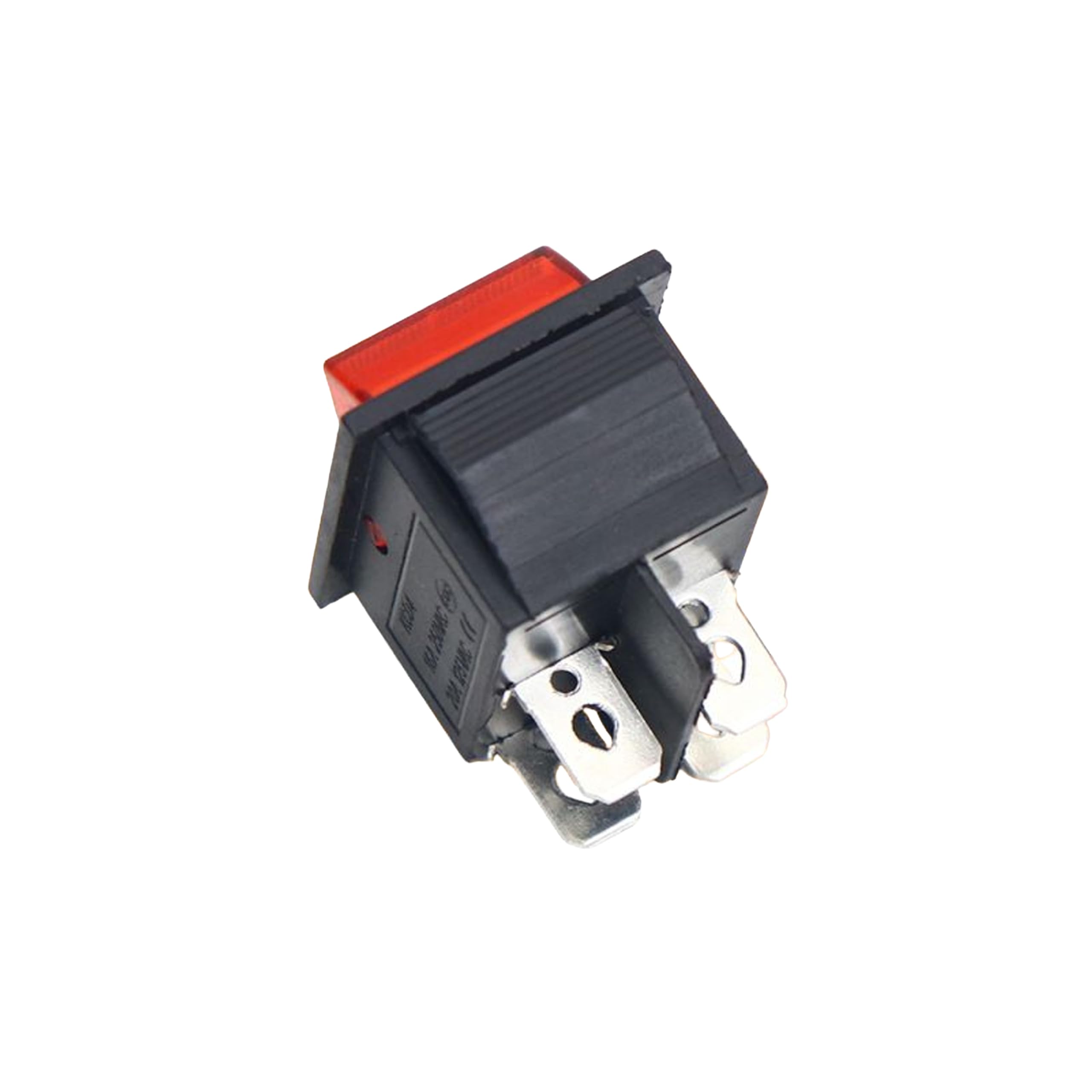 Electronic Spices Pack of 2 On-Off Rectangle Rocker Switch 220V