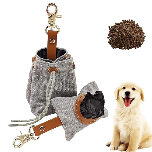1 Juego Bolsa para Perros con Cremallera, Bolsa para Pasear Perros, Bolsa de Basura para Mascotas