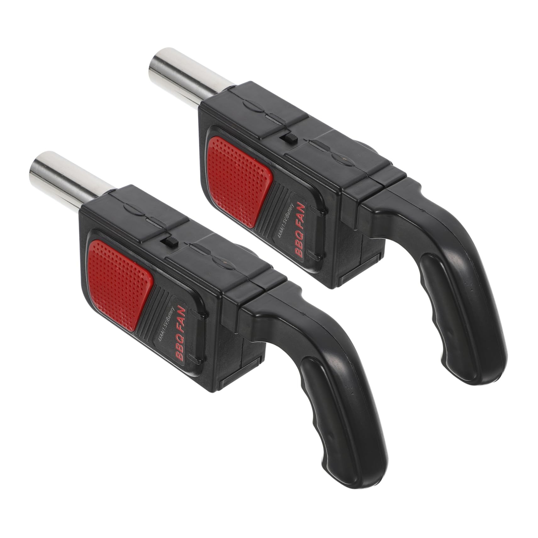 Toddmomy Soffiatore D'aria Portatile Per Barbecue 2 Pezzi, Accendifuoco Elettrico a Batterie Aa, Ventilatore Per Stufa e, Per Picnic e Campeggio