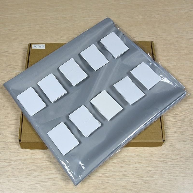 Pantalla proyector reflectiva portátil 100 pulgadas miniatura 5