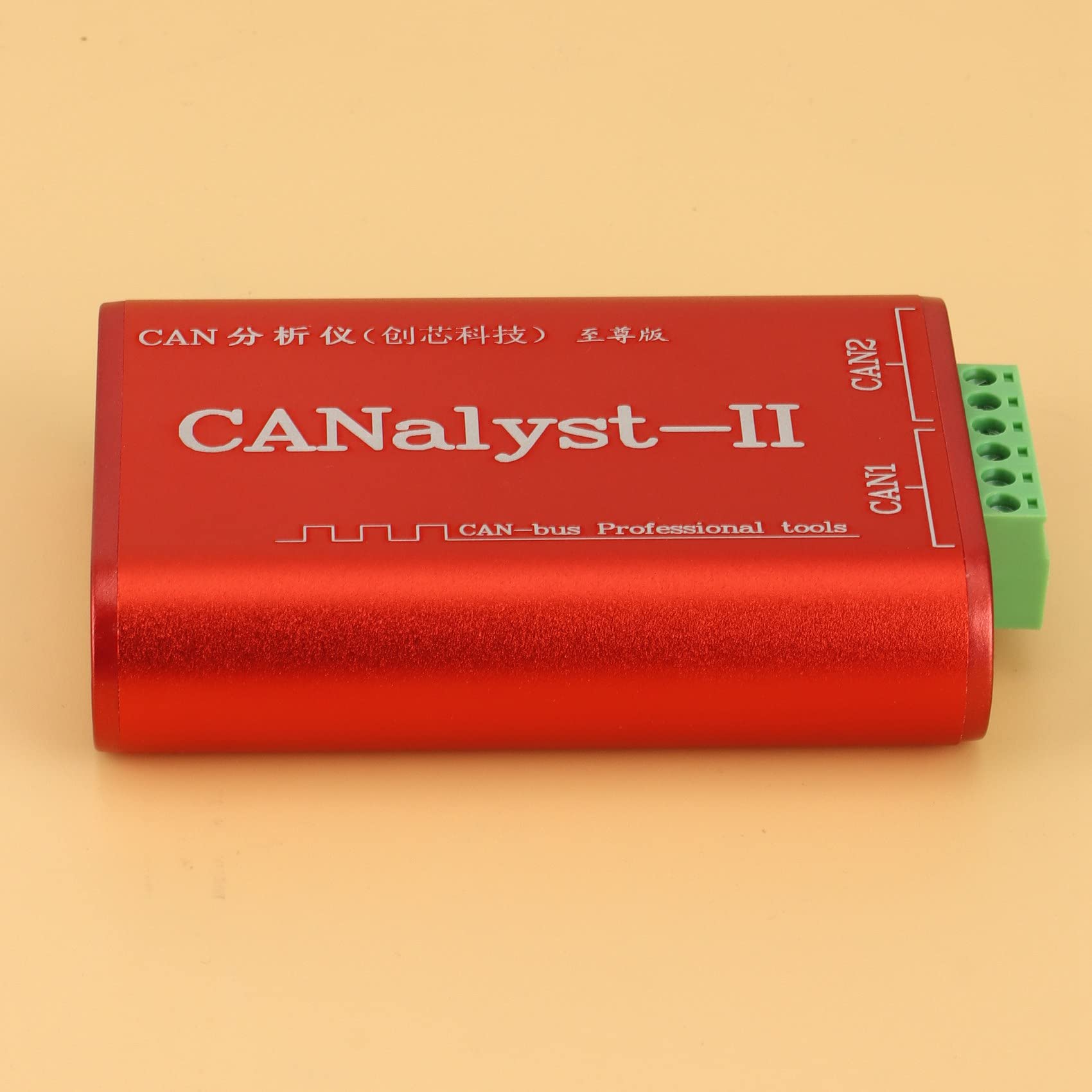 Analizador CAN CANalyst-II Analizador USB una CAN Adaptador Convertidor CAN-Bus Compatible con ZLG USB una CAN