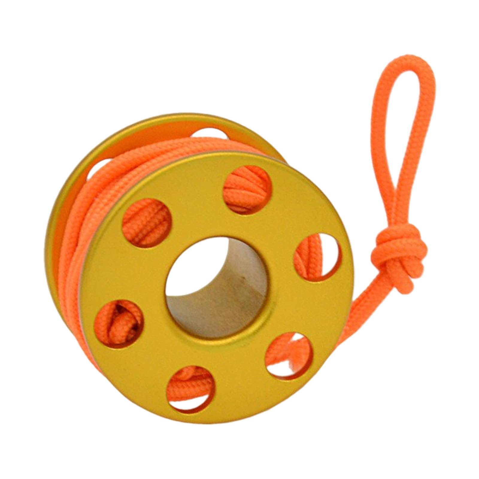 mioosho Spool Finger Reel Pendants Small Scubas Diving Finger Reel Highly Visible Diving Small Finger Reel Pendants Enduring