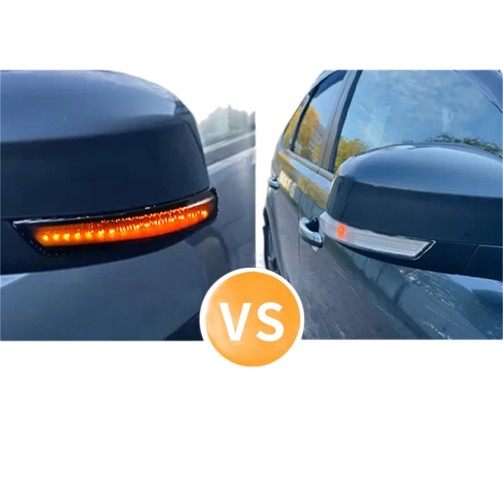 2 szt. 12 V dynamiczne sekwencyjne migacze lusterek kierunkowskazów, do Forda, Focusa, Mk2 2010-2011 Facelift Model Światło kierunkowskazu lusterka bocznego