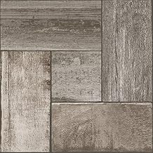 FloorPops Northwoods Peel & Stick Floor Tiles,Brown