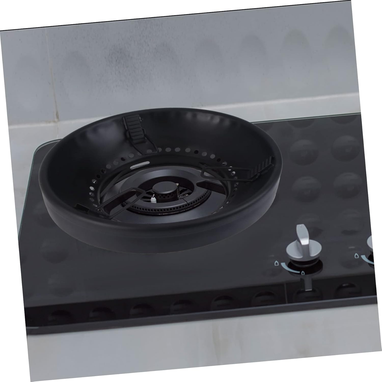 IMIKEYA Pot Holder Ring for Gas Stove Windproof Stove Cover Energy-Saving Flame Tamer