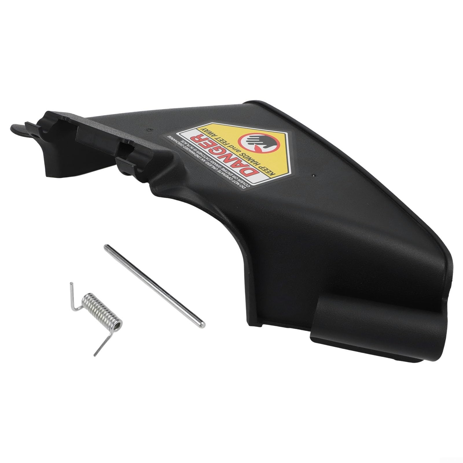 Side Discharge Chute,for Troy- TB110 TB130 TB230 TB260 TB350 Lawn Mower, Replaces 731-07131 731-7131, Includes Pin,and Spring, Garden Equipment Spares