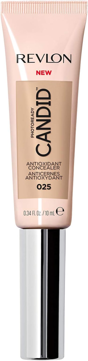 PhotoReady Candid Concealer, with Anti-Pollution, Antioxidant, Anti-Blue Light Ingredients, without Parabens, Pthalates and Fragrances; Creme Brulee.34 Fluid Oz