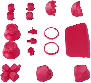 for PS5 Controller Replacement Buttons Set, Personalize Your Gamepad, Comfortable Hand Feel, High Strength, Compatible with PS5 Gamepad (Pink)