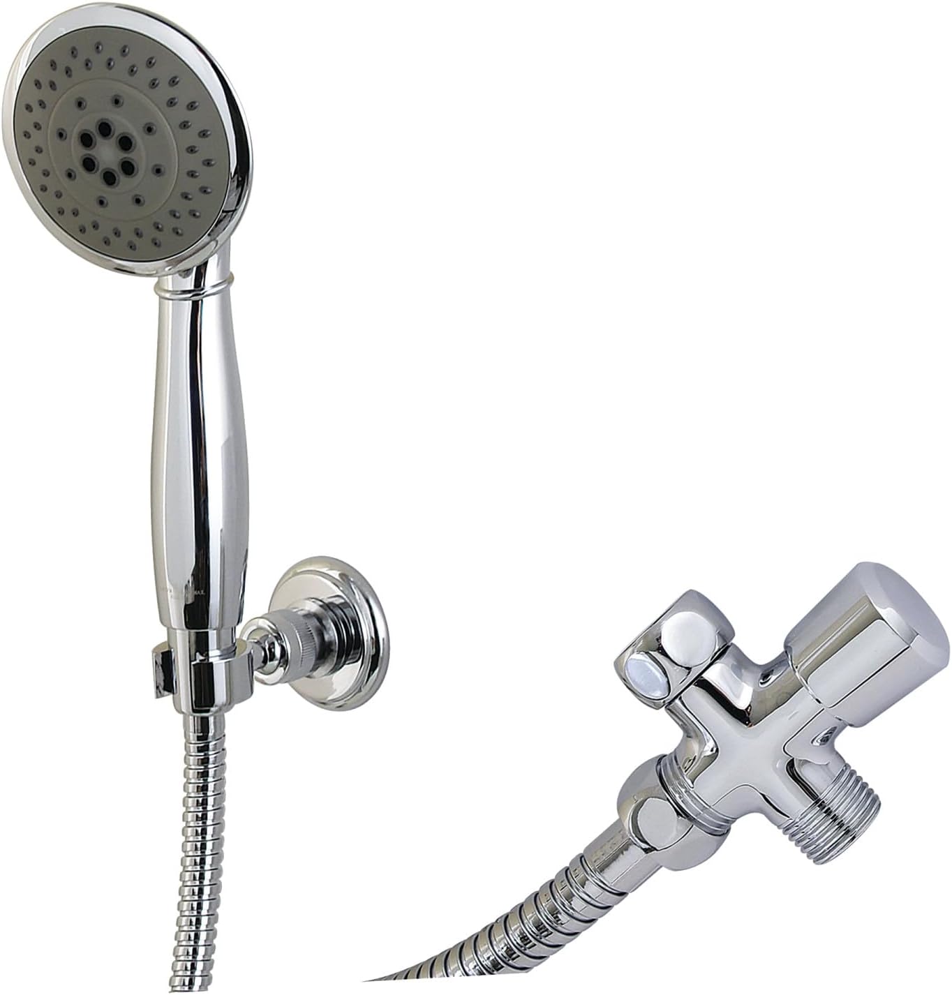 Kingston Brass KX2520BD Showerscape Multi-Function Hand Shower Kit, Matte Black