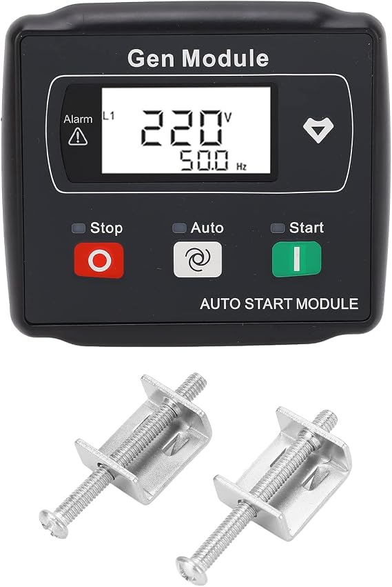 Generator Controller Board Panel LCD Display Auto Start Genset Control Module Panel for Engine 15 to 360V