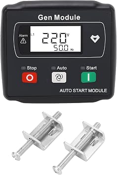 Generator Controller Board Panel LCD Display Auto Start Genset Control Module Panel for Engine 15 to 360V
