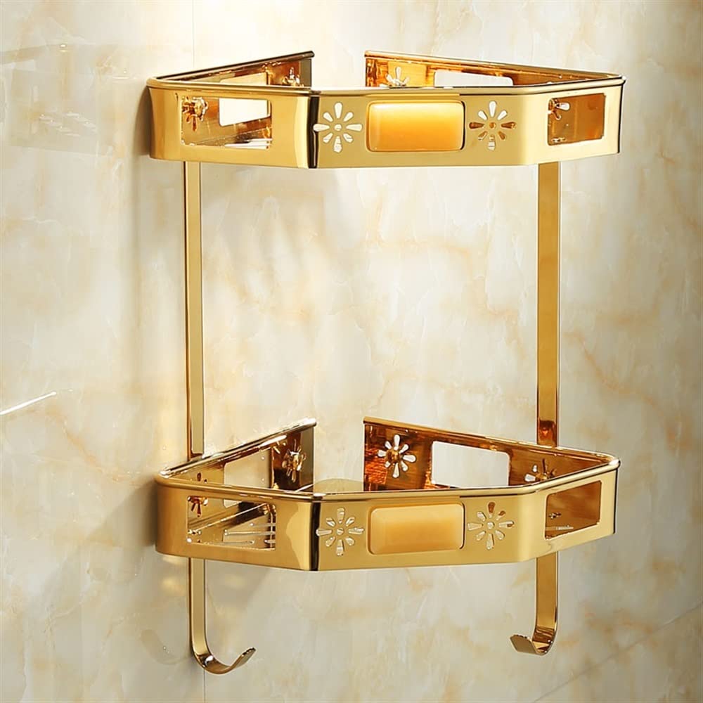 Caddy de douche d'angle pour organiser vos cosmétiques au quotidien