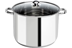 Ecolution Big Stainless Steel Pot without PFOA