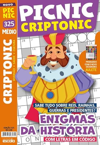 Picnic Criptonic – Médio: 325 – Enigmas da História