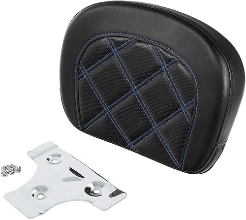 TCT-MOTORPARTS Almohadilla de respaldo para barra de pasajero para Harley Touring Road King CVO Electra Street Road Glide Solftail Heritage Classic
