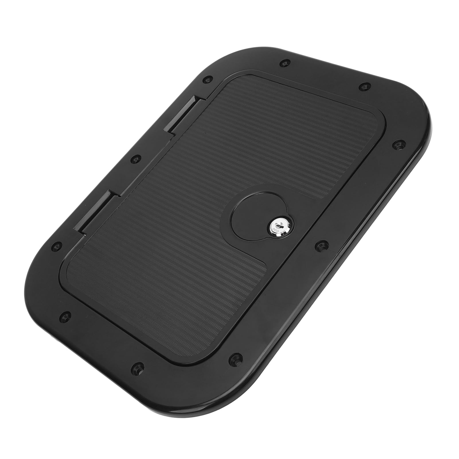 Naroote 12 X 8 Zoll Marine-Inspektionsluke, Sonnenfester Decklukendeckel mit Wetterfester Dichtung für Wohnmobile – Weiß