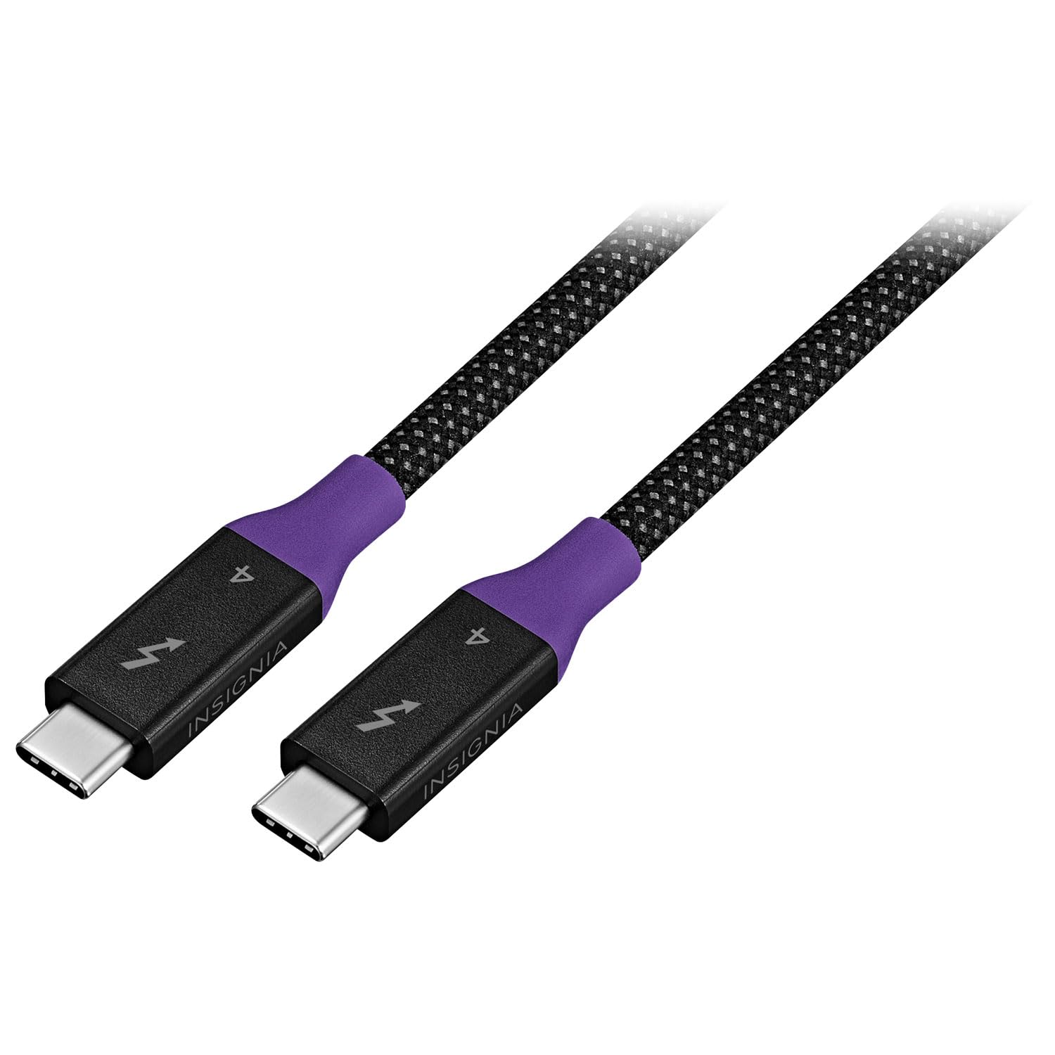 INSIGNIA 3.3ft 240W Thunderbolt v4 USB-C to USB-C Cable, Supports