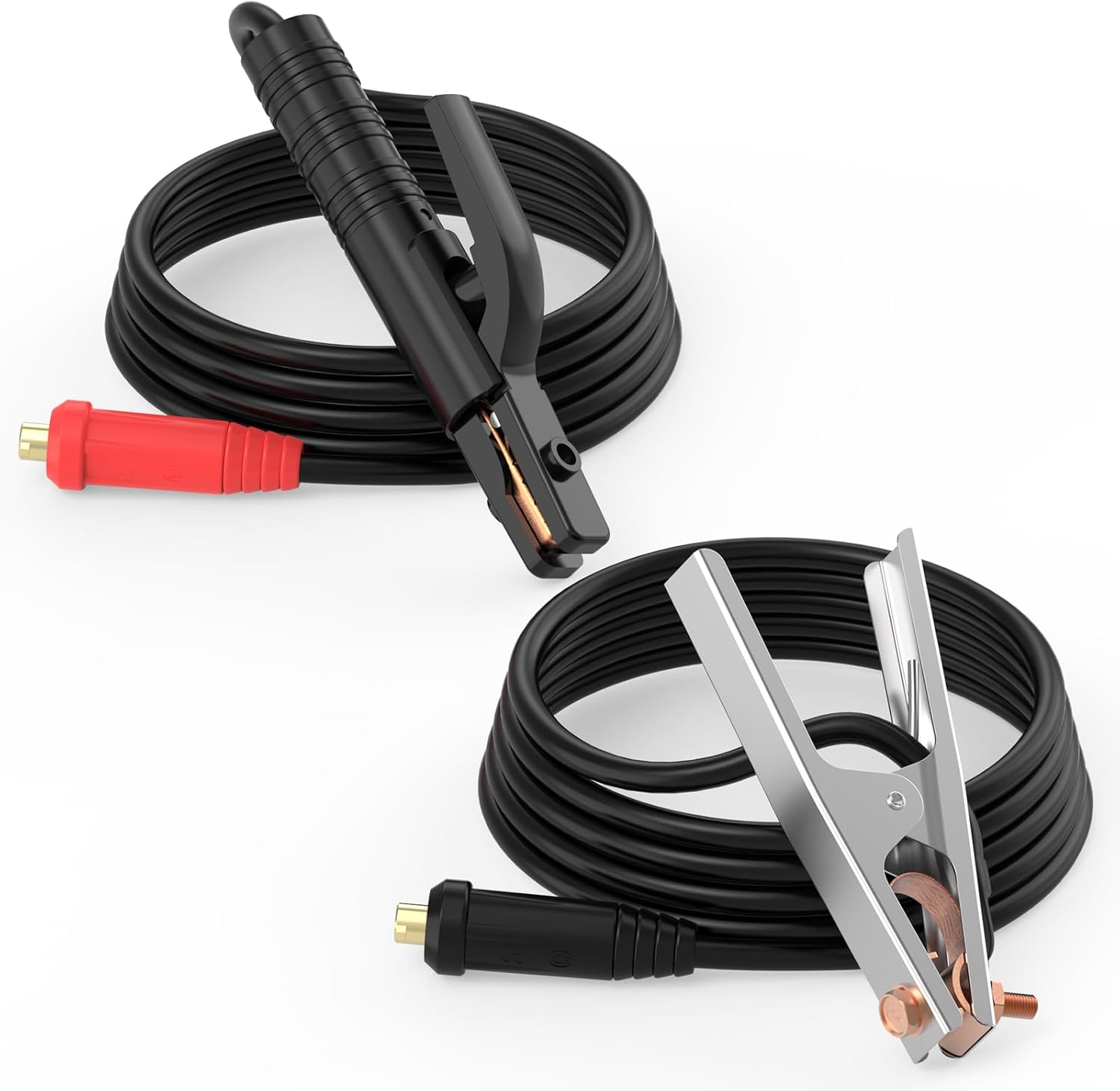 YESWELDER Welding Electrode Holder and Work Clamp Accessories Set for MIG-205DS/MIG-250PRO Welders