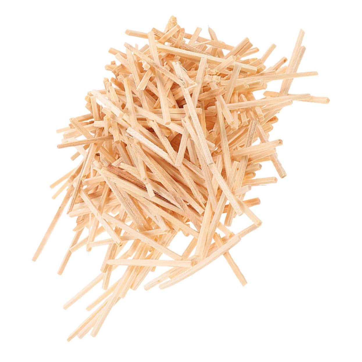 Tofficu 1000pcs Matchsticks for DIY Crafts Unfinished Material for Scented Candle Making Educational Supplies for Creative Projects Sturdy and Durable Sticks