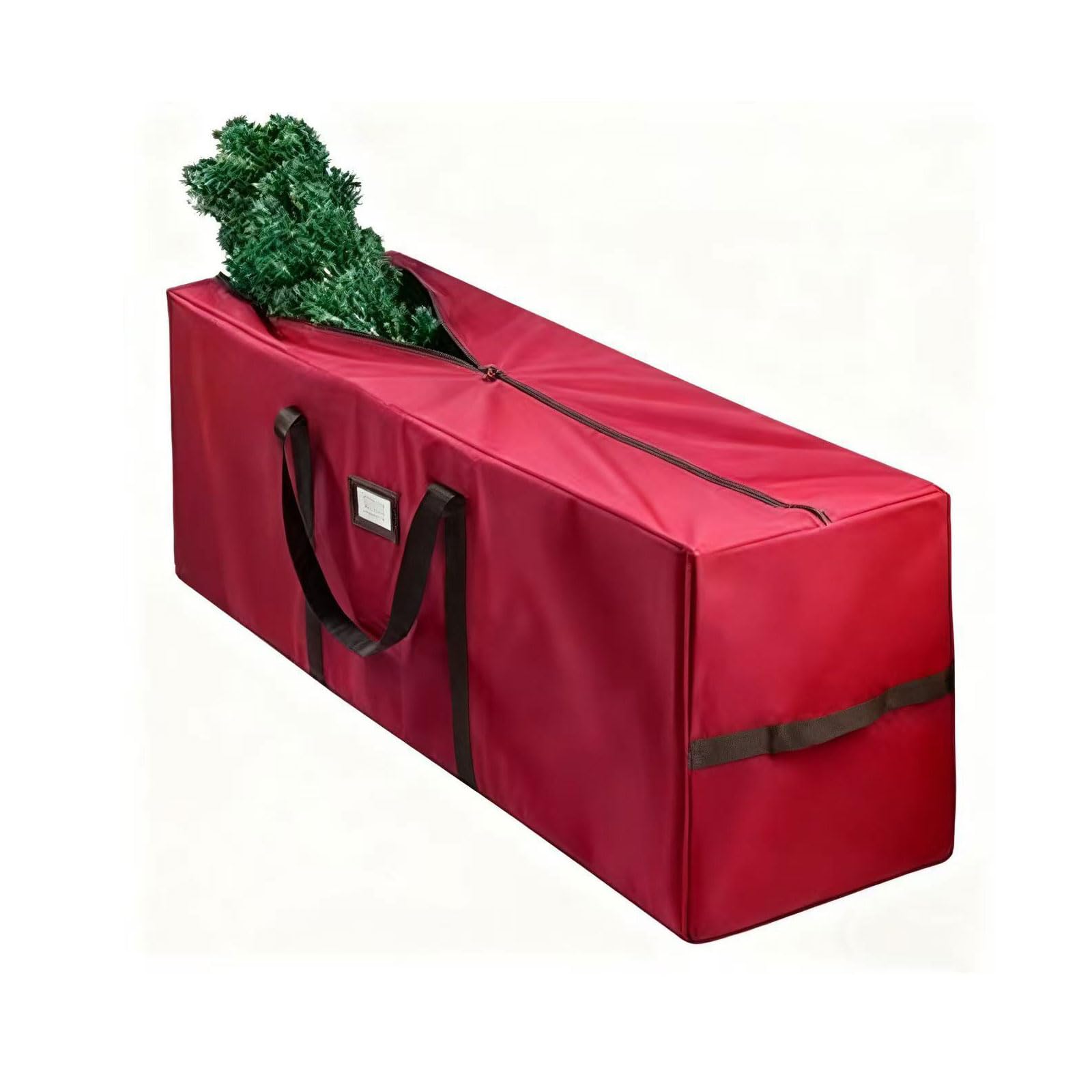 Sac de rangement extra large pour sapin de Noël avec poignées doubles et renforcées pour une organisation facile des décorations de vacances - Décoration imperméable