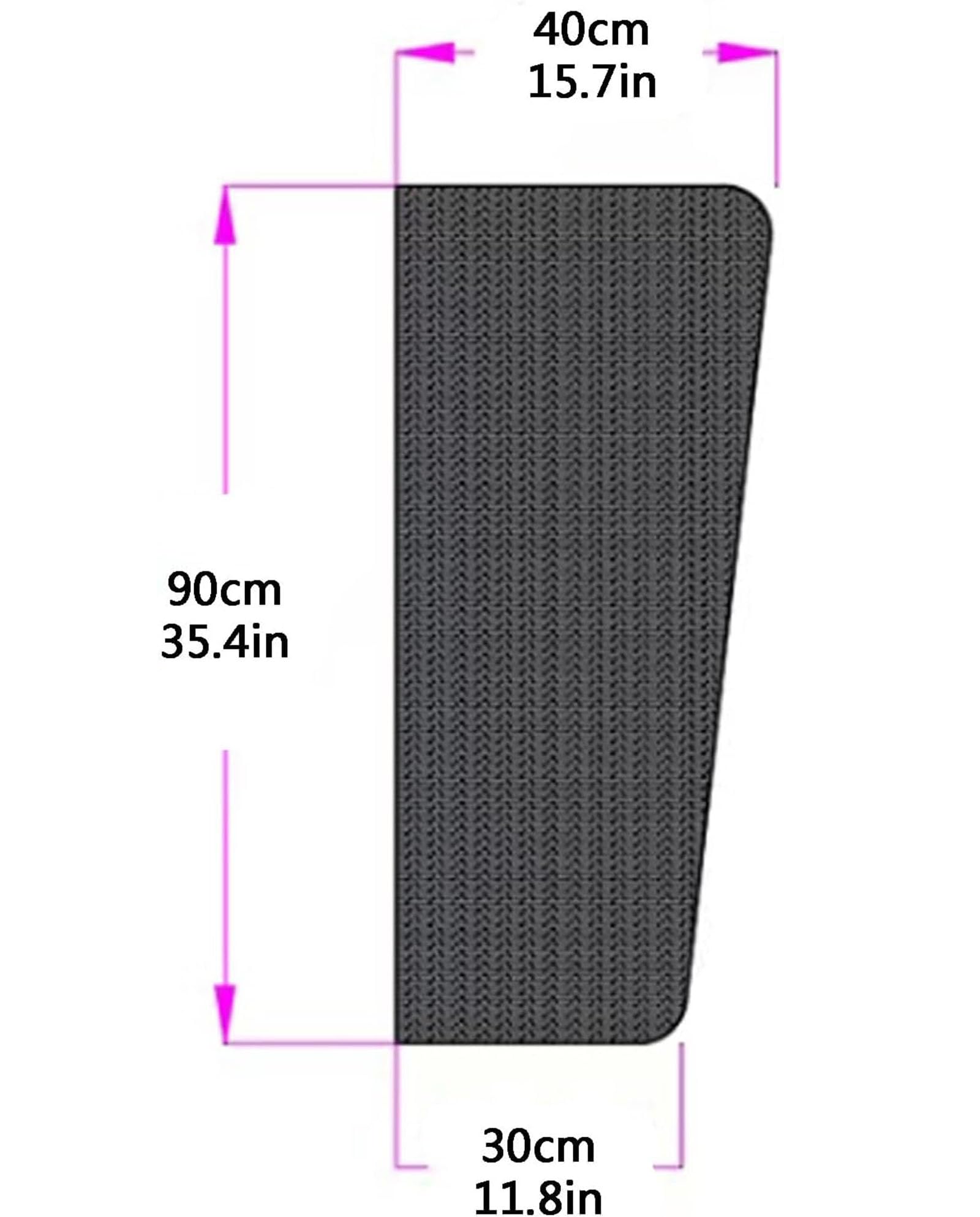 Divisorio per orinatoio da parete per bagno da uomo, impermeabile, set di 3 divisori resistenti per WC marrone per una maggiore privacy e igiene