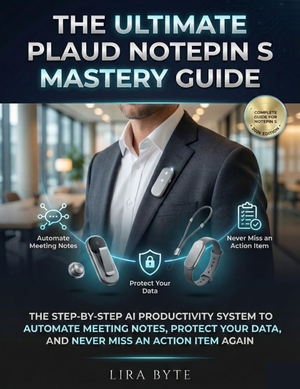 The Ultimate Plaud NotePin S Mastery Guide: The Step-By-Step AI Productivity System to Automate Meeting Notes, Protect Your Data, and Never Miss an Action Item Again (Tech Mastery Bible Series)
