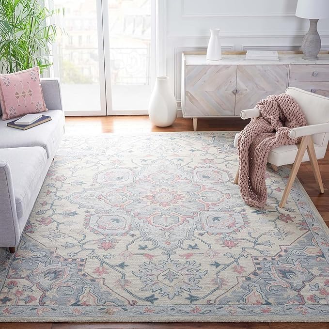 Image of Handmade Primium Collection Pure Woolen Carpet for Living Room,Bedroom and Hall (5 X 7) Feet Color Multi-15