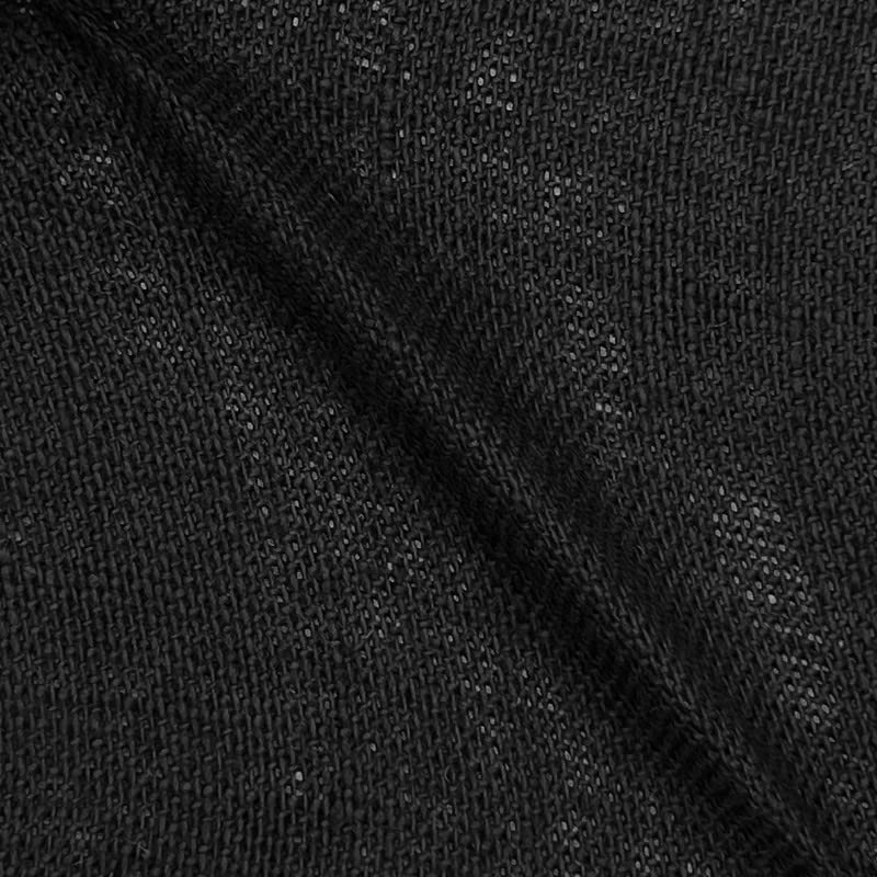 Shah Textiles 10oz Black Hessian Fabric 100% Natural Burlap Textured Jute Sack Material Suitable for School Boards Table Runners Art & Crafts (39” Wide) Sold by Meter