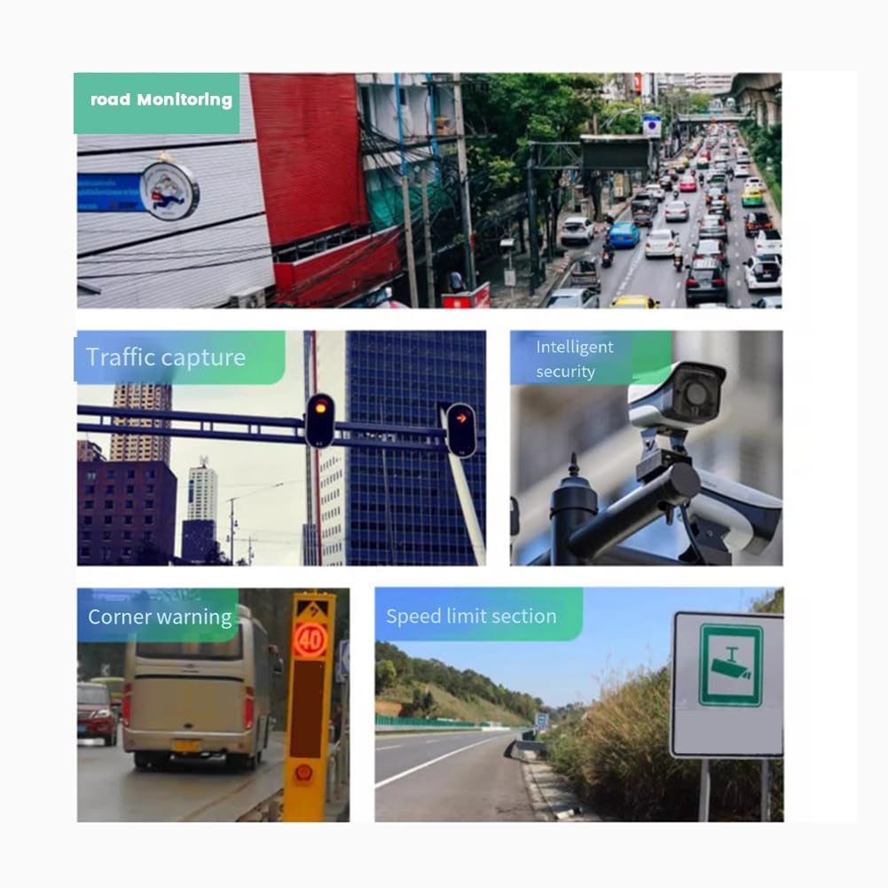 LD2415H Radarmodul 24G Millimeterwellen-Fahrzeuggeschwindigkeitsrückmeldung Langstrecken-Geschwindigkeitssensor Serielles Kommunikationsmodul