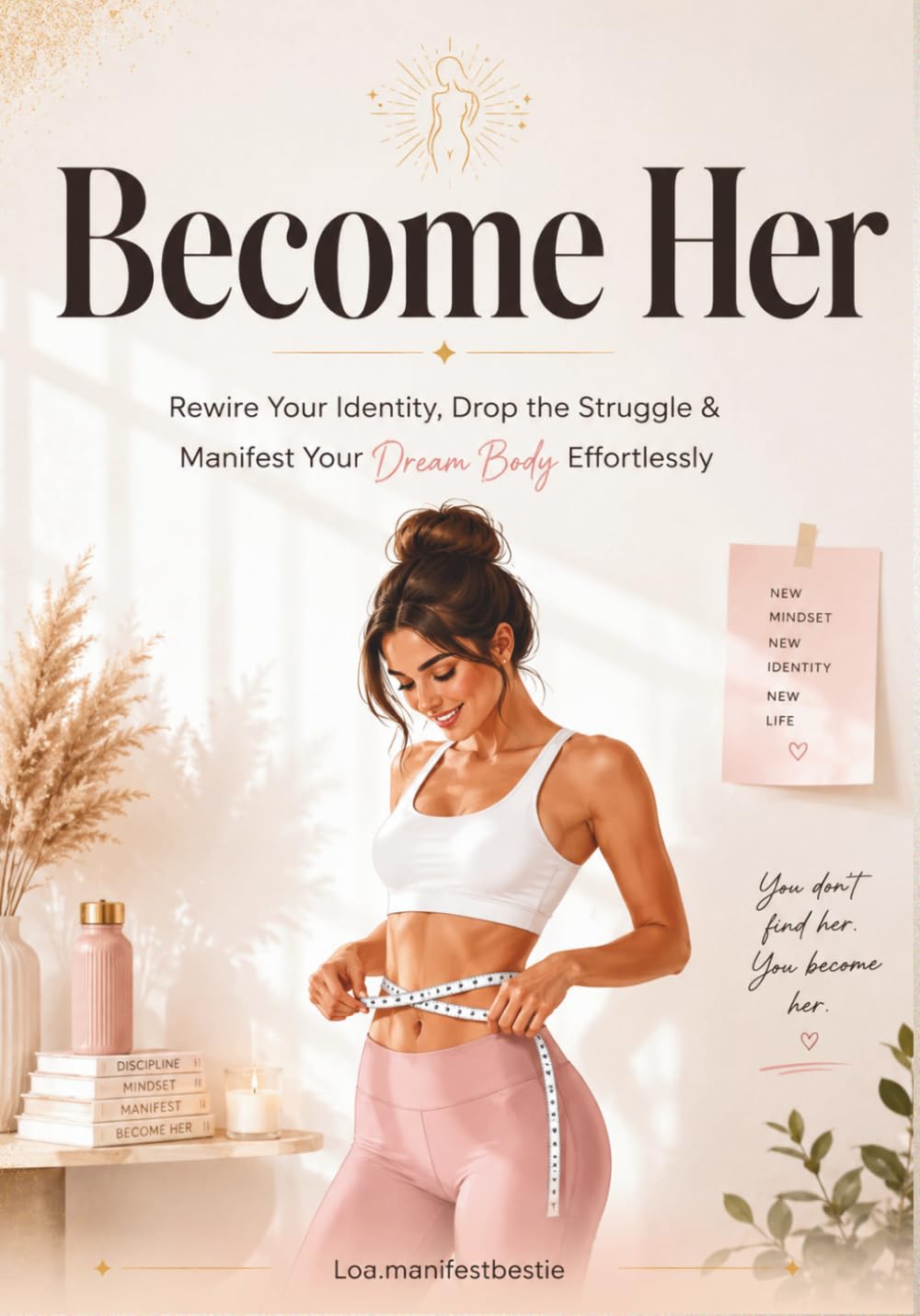 Become Her: Rewire Your Identity, Drop the Struggle & Manifest Your Dream Body Effortlessly | A 90-Day Manifestation & Identity Planner for Women
