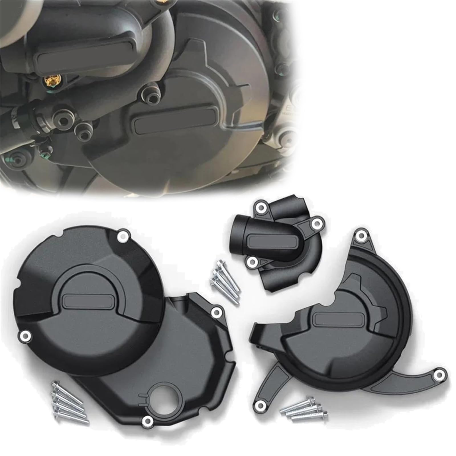 Capot de protection moteur moto sabot carter pour Hypermotard 950 RVE Multistrada