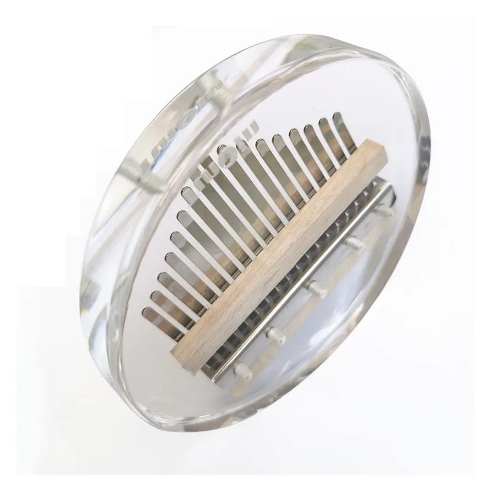 Kalimba Transparente De 17 Teclas Placa Acrílica Instrumento Profesional Portátil Para Adultos