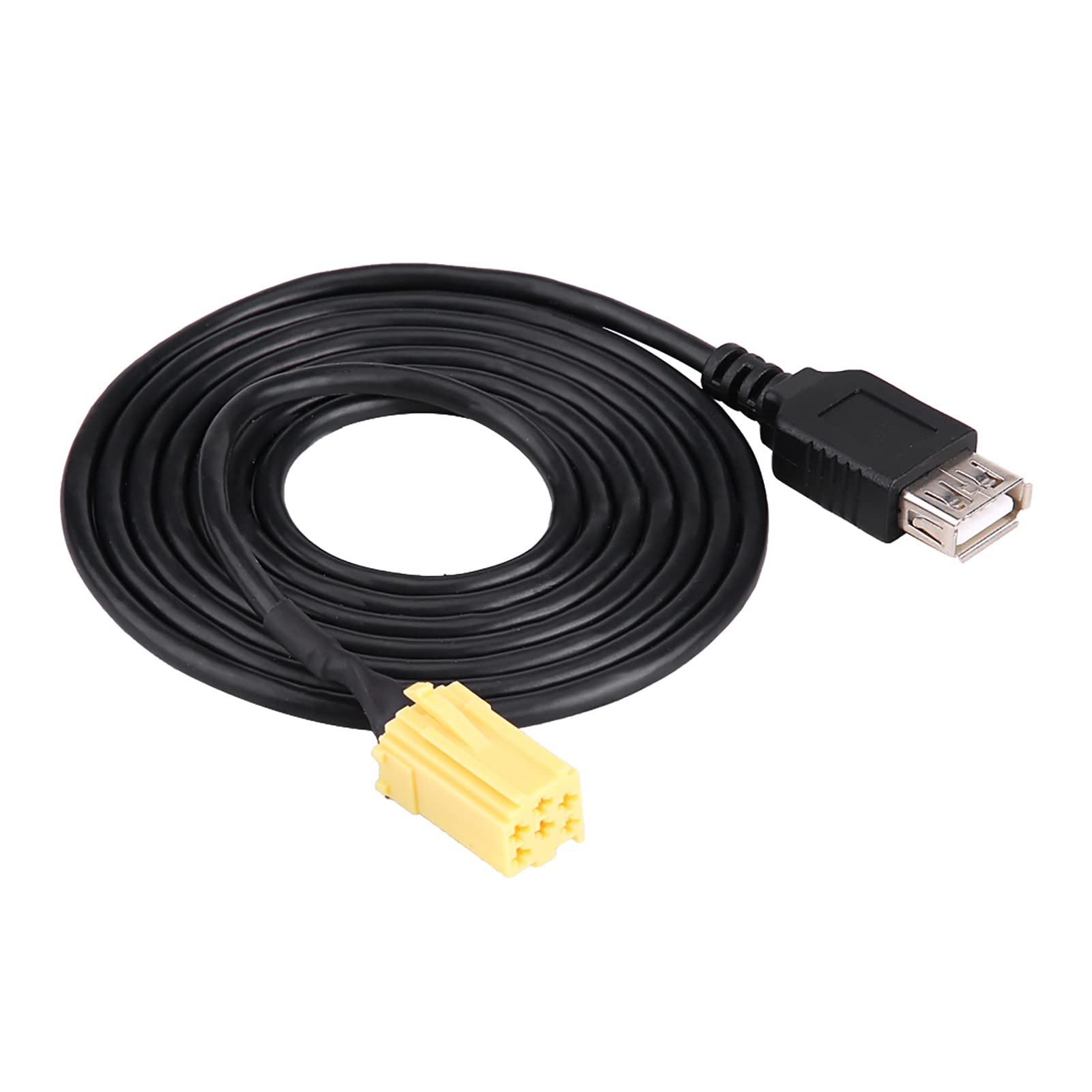 Cavo adattatore MINI-ISO per auto professionale, connettore MINI-ISO a 6 pin Cavo adattatore USB compatibile con/Grande Punto,Terminali e Cablaggi