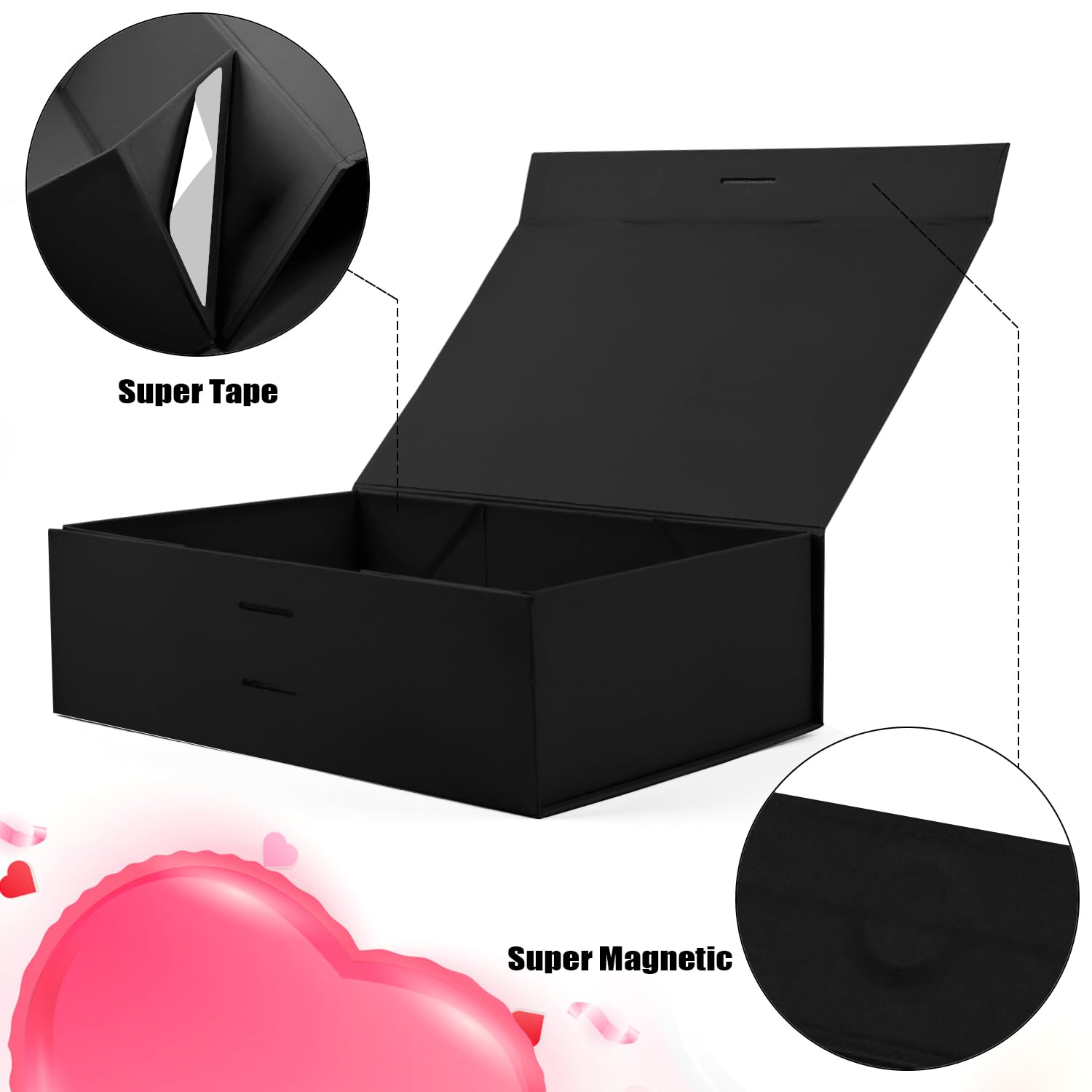 Amazon.com: Bo Elegant Gift Packaging - 5-Pack Magnetic Lid