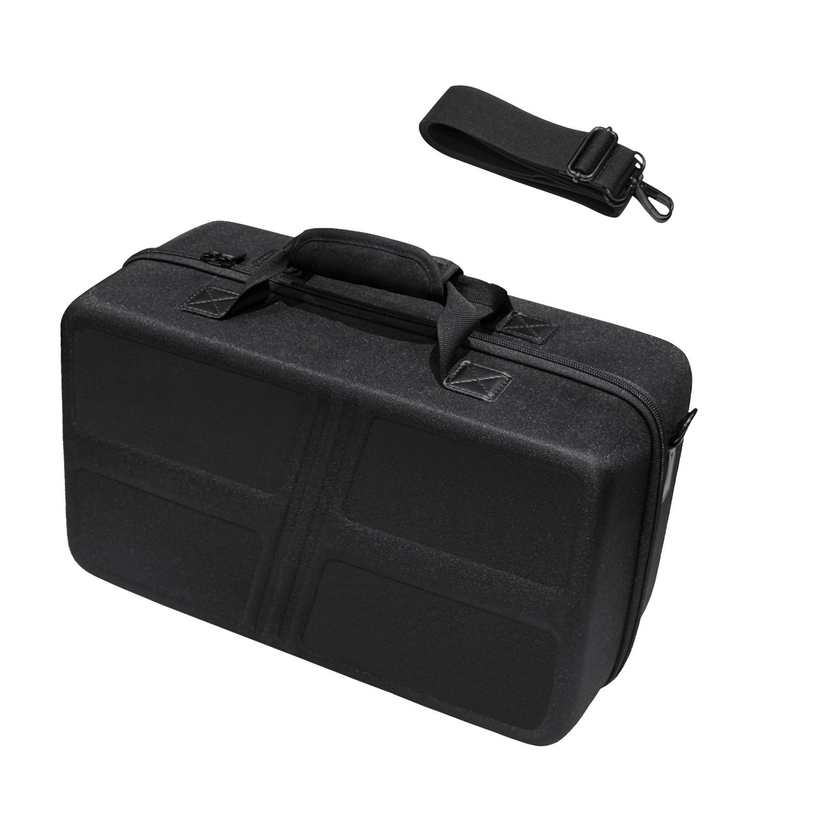 Snorvixre Reise Tragetasche mit verstellbaren Schultergurten, Nylon Aufbewahrungstasche, Schutzhülle für P5-Konsolen und Zubehör, Gaming Zubehör Tasche