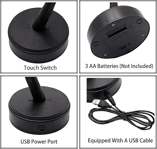 Miniatura 6 de Luz de árbol bonsái de mesa de 20 pulgadas, 108 luces LED brillantes de árbol de hadas, funciona con bateríaUSB, lámpara de árbol artificial para