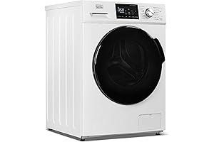Black+Decker Portable Washing Machine: Front Load, 2.7 Cu. Ft. Capacity