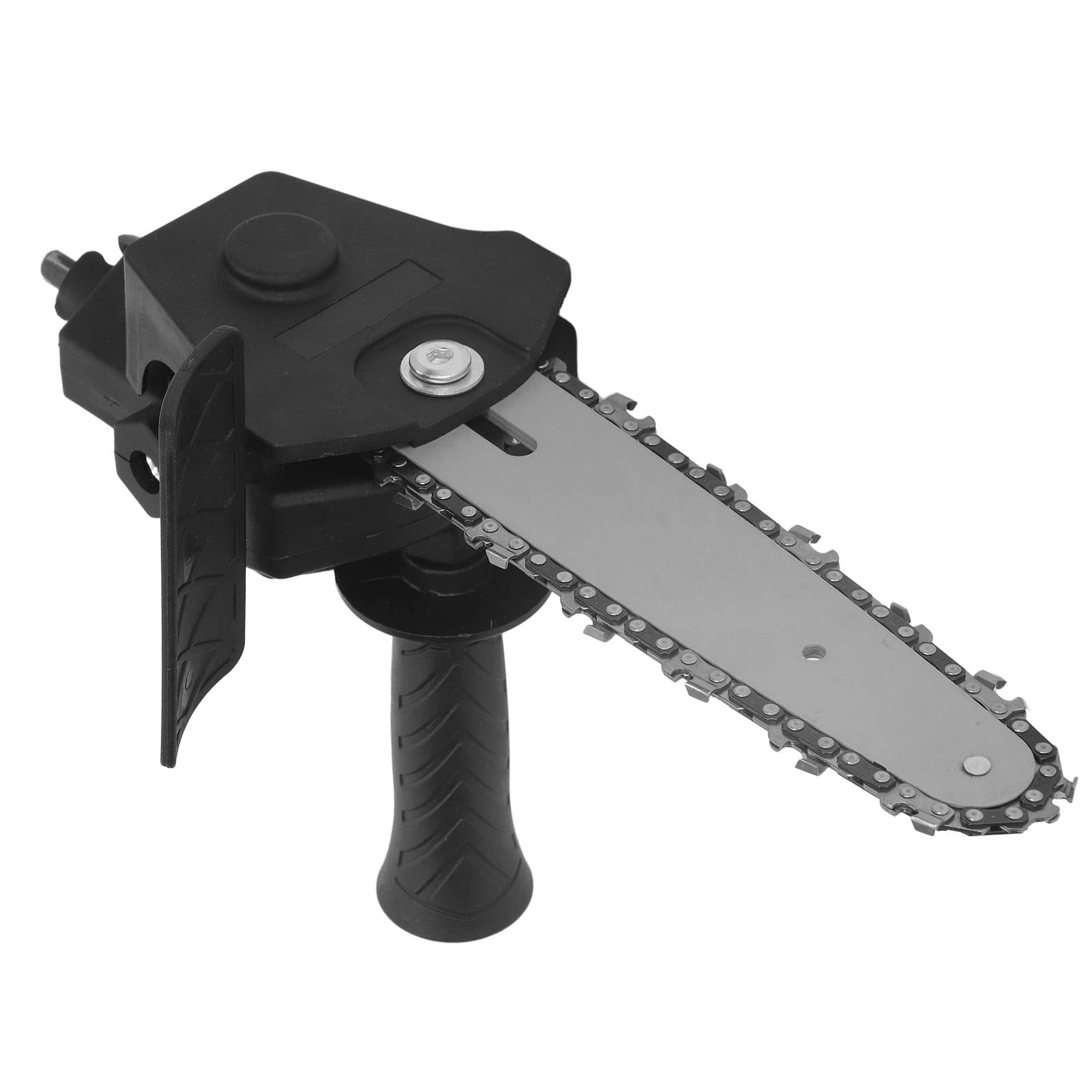 HEEPDD Adaptador de Taladro a Sierra, Cabezal de Conversión de Sierra Portátil de Fácil Montaje, Luz Duradera para Carpintería (para Taladro eléctrico de 6 Pulgadas)