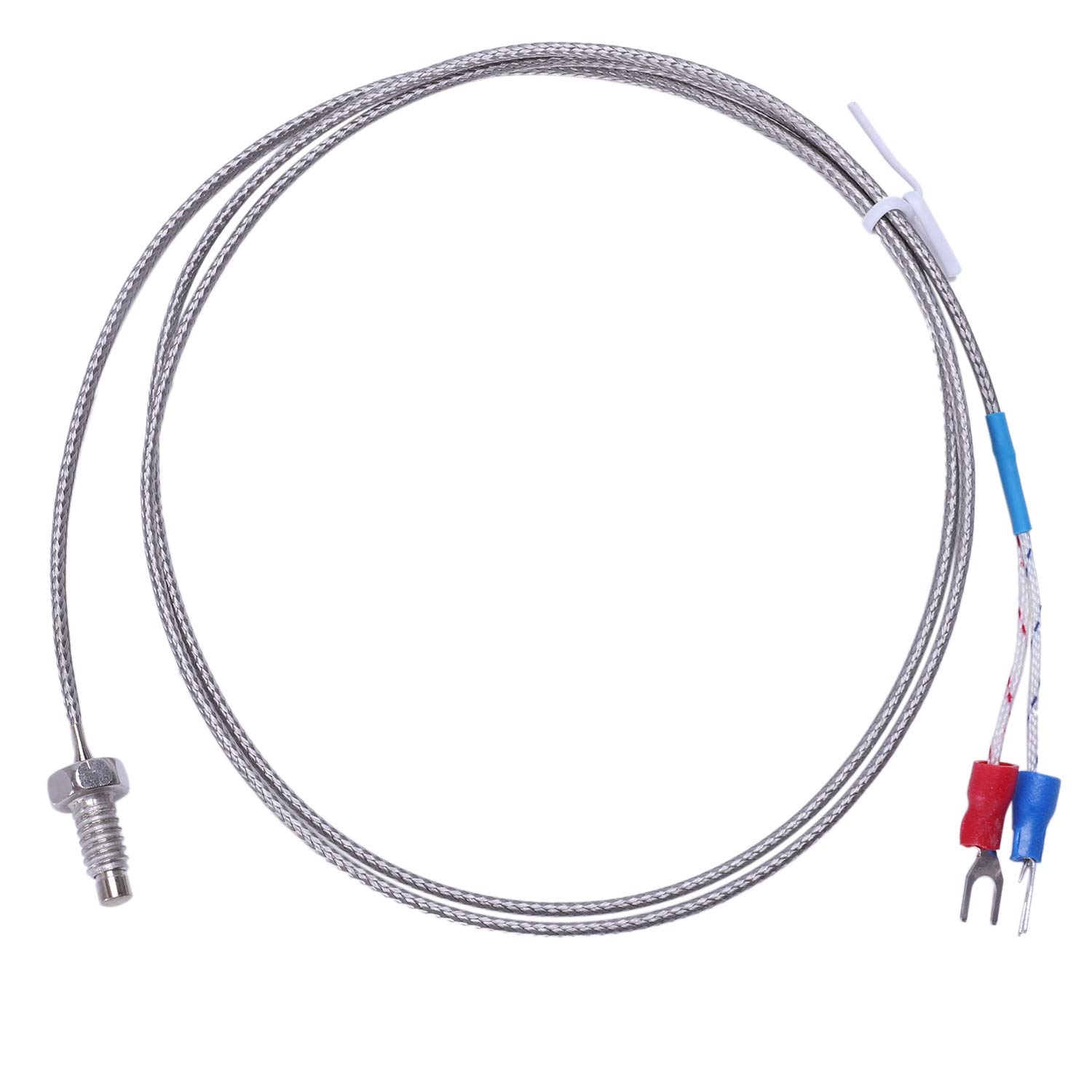 Kueohse 3.3Ft K Type Thermocouple Temperature Controller 0-400C Sensor Probe