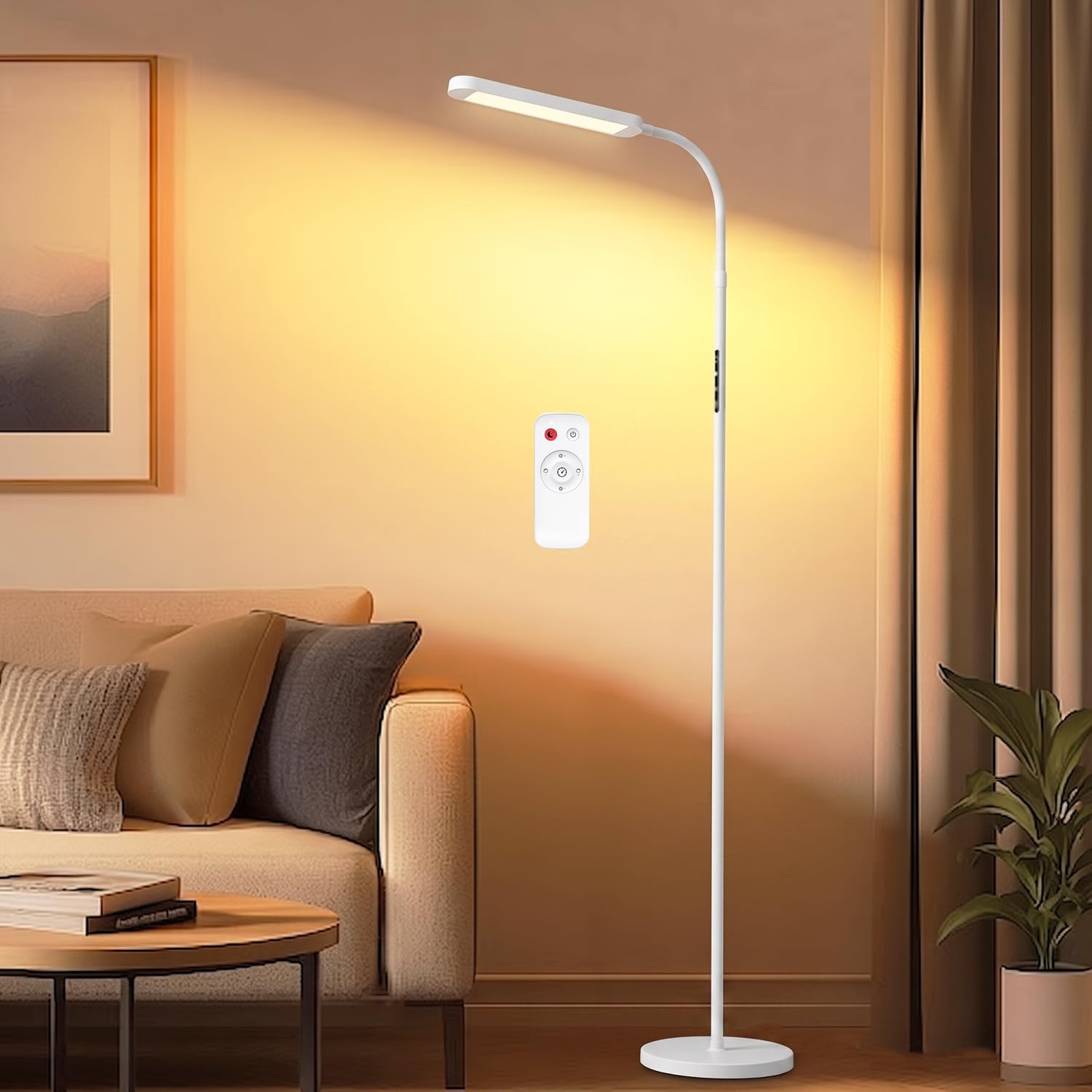 Amazon.co.jp : BeaNet フロアライト LED 【無線リモコン・Max版・大型