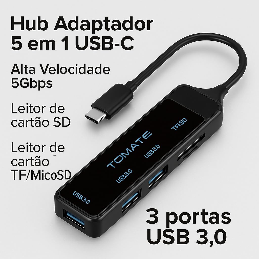 LUCBIT CRYPTO USB C Hub 4-in-1 Type C Hub with 3 USB Ports, SD/TF Card  Reader Slim Portable USB C Splitter for Type C Devices/MacBook Pro/Air  Samsung/Samsung Galaxy S23 : Buy Online