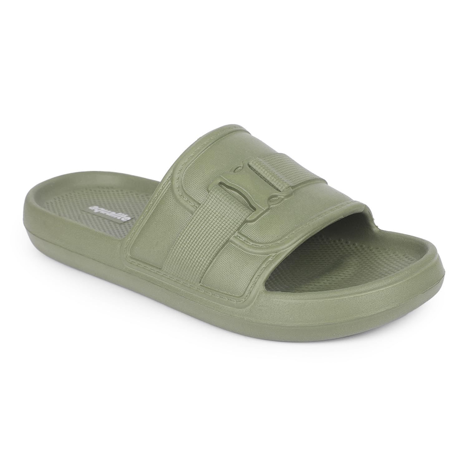 aqualite Sliders for Mens | Slides for Men | EVA Slip-On Slides with Anti-Skid Sole | Lightweight Waterproof Sliders for Bathroom, Home, Beach, Pool, Travel & Everyday Casual Use-picture-21