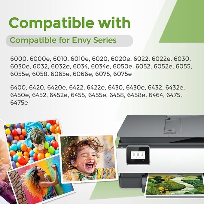 MORVAN Remanufactured 67XL Ink Cartridge Replacement for HP 67XL Black 2-Pack,High Yield,Compatible with DeskJet 2755e 2700 2752 2855e 2800 2742e 4155e 4255e 4100 Envy 6055 6055e 6455e Printer image 4