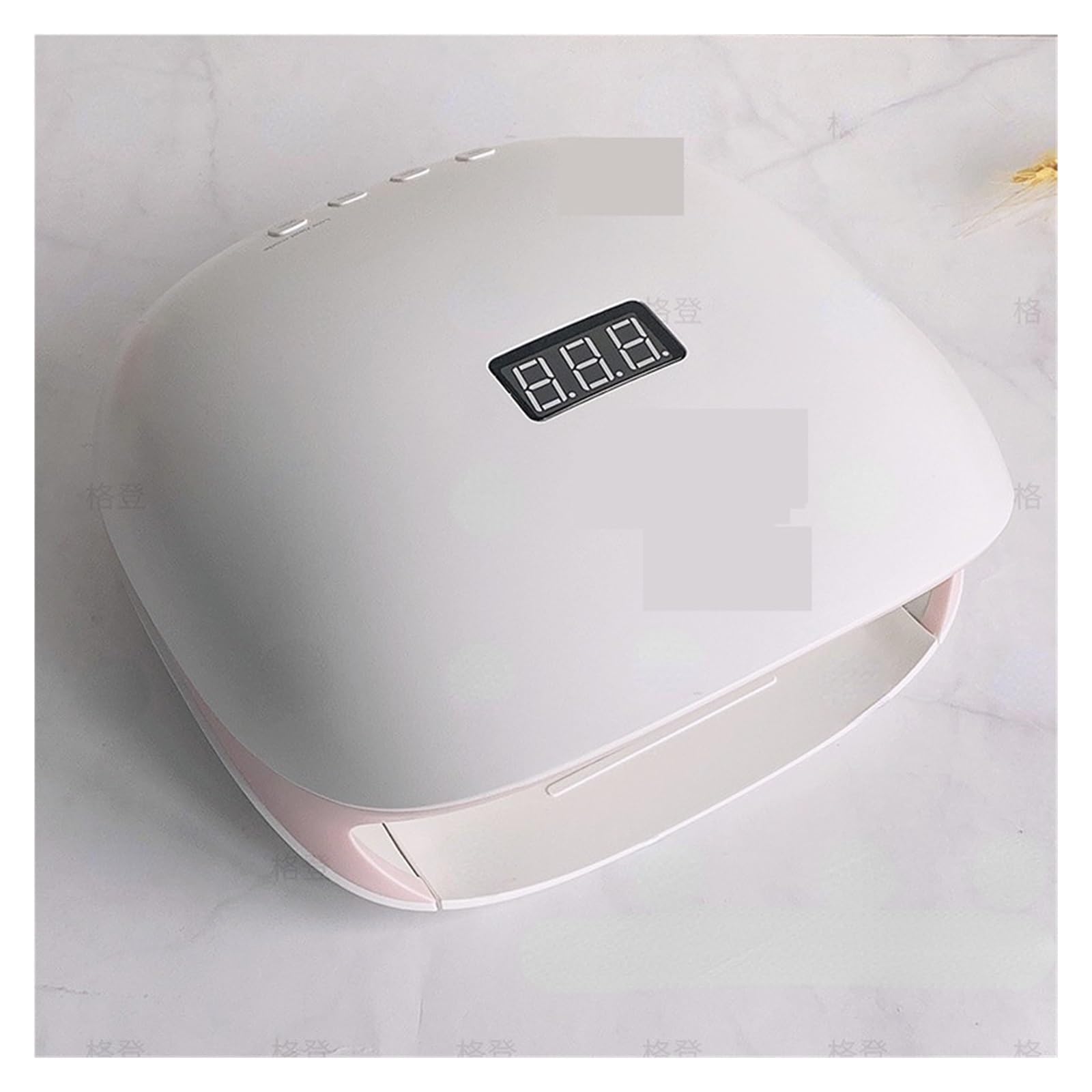 Lampa UV do paznokci, Lampa do paznokci 48W LED Lampa UV do utwardzania żeli Polski z inteligentnym czujnikiem Manicure Nail Art Wyposażenie salonu