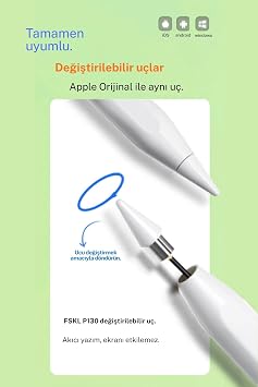 Galaxy Tablet Kalemi Aktif Kapasitif Stylus Pen Tab S10 S9 S8 S7 S6 Lite A9 A8 Uyumlu