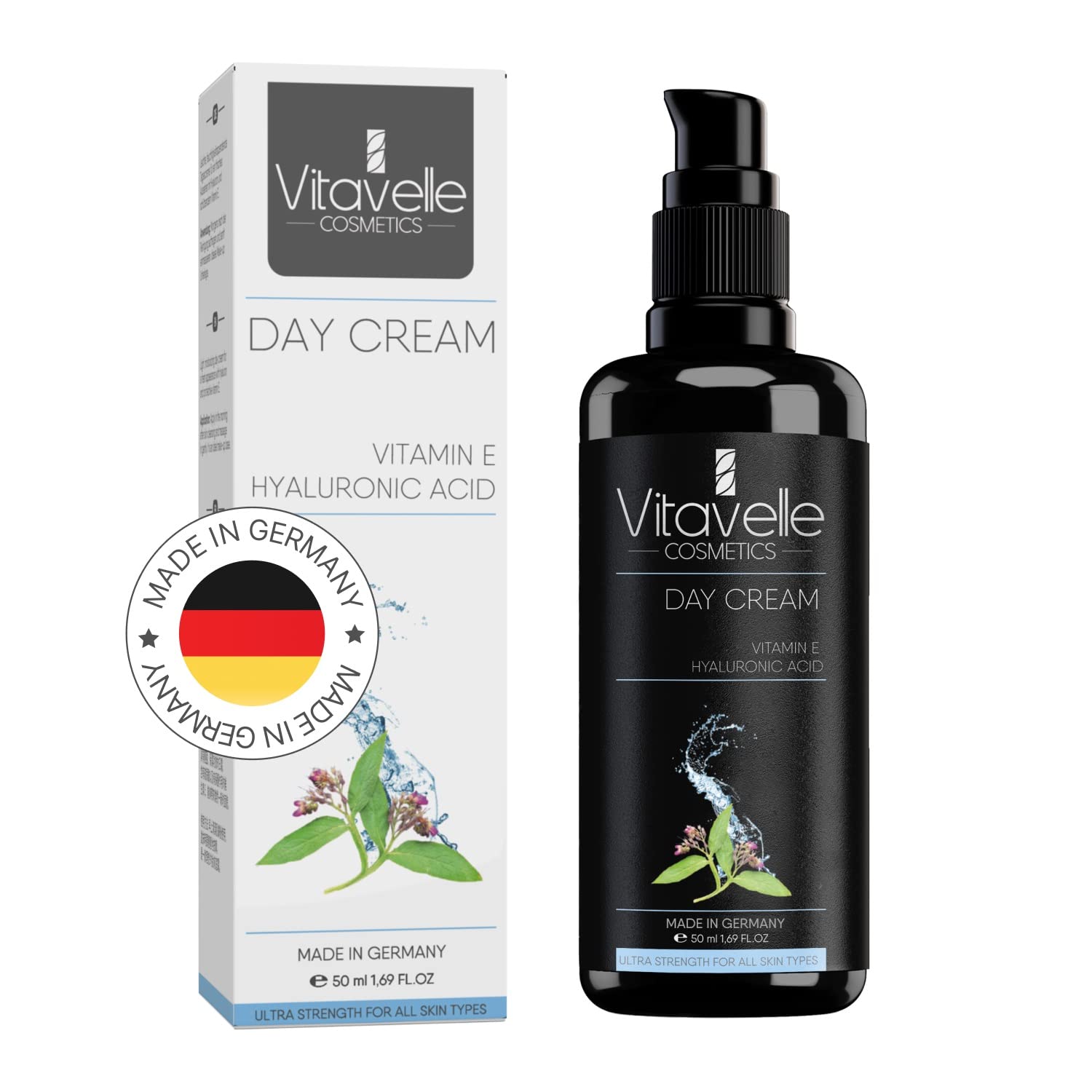 VITAVELLE Lactic Acid Face Cream Gentle Smoothing Moisturizer for Balanced-Looking Skin (1.69 Fl Oz)