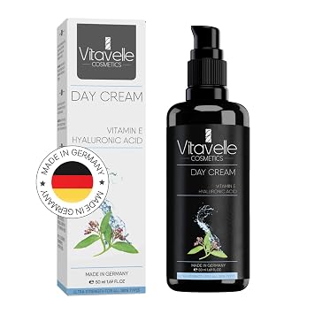 VITAVELLE Lactic Acid Face Cream Gentle Smoothing Moisturizer for Balanced-Looking Skin 1.69 Fl Oz