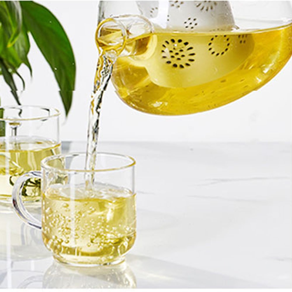 Teiera In Vetro Borosilicato - 1000 Ml Con Infusore Acciaio Inox, Filtro Integrato, Per Tè E Tisane - Foto 6